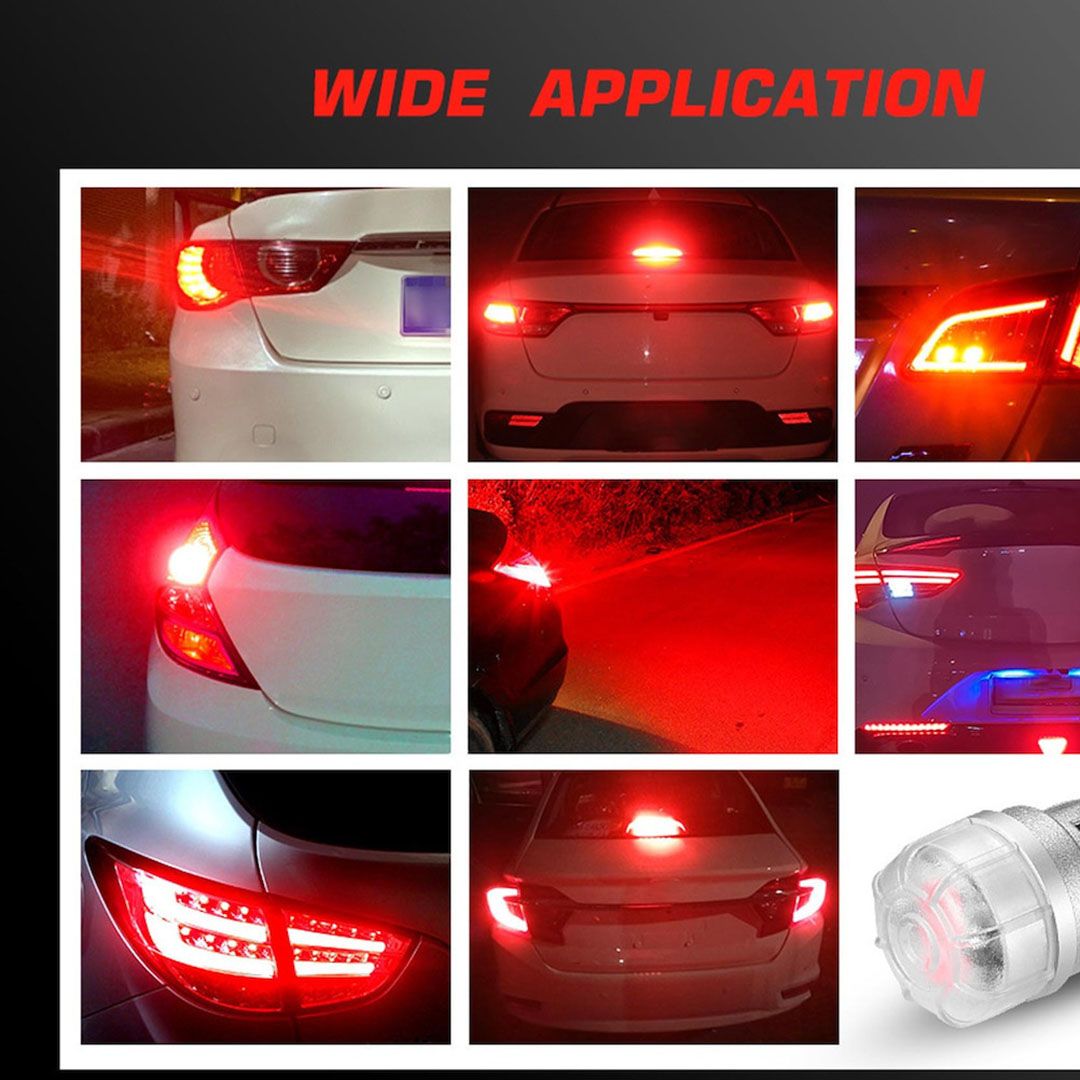 Λάμπες αυτοκινήτου και μοτοσυκλέτας T10 LED 12V 3W 2τμχ A500 SL2 T10R κόκκινο