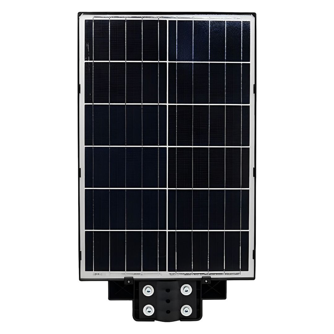 Ηλιακό φωτιστικό επιτοίχιας τοποθέτησης με ανιχνευτή Κίνησης, αισθητήρα φωτός και τηλεχειριστήριο RZ-0089-320W μαύρο