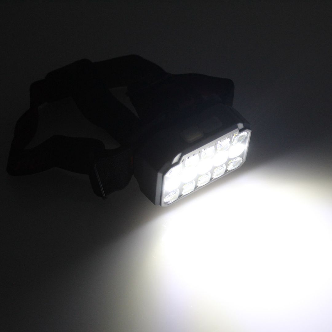 Επαναφορτιζόμενος Φακός Κεφαλής LED με Μέγιστη Φωτεινότητα 300lm SQ-818
