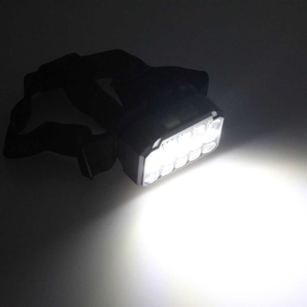 Επαναφορτιζόμενος Φακός Κεφαλής LED με Μέγιστη Φωτεινότητα 300lm SQ-818