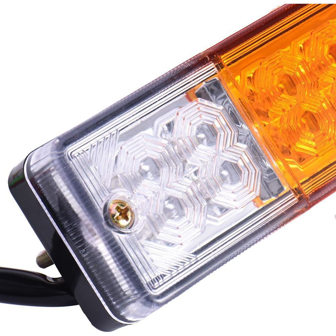 Σετ Φώτα Τρέιλερ LED Αδιάβροχα με Βίδες 12V AM-SQ-0011 2τμχ