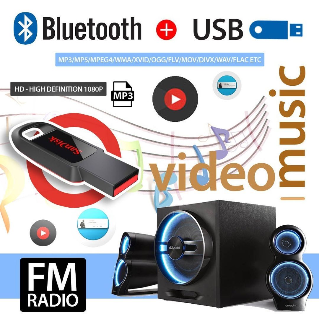Ηχοσύστημα Αυτοκινήτου Universal 2DIN (Bluetooth/USB/AUX) με Οθόνη Αφής 7inch