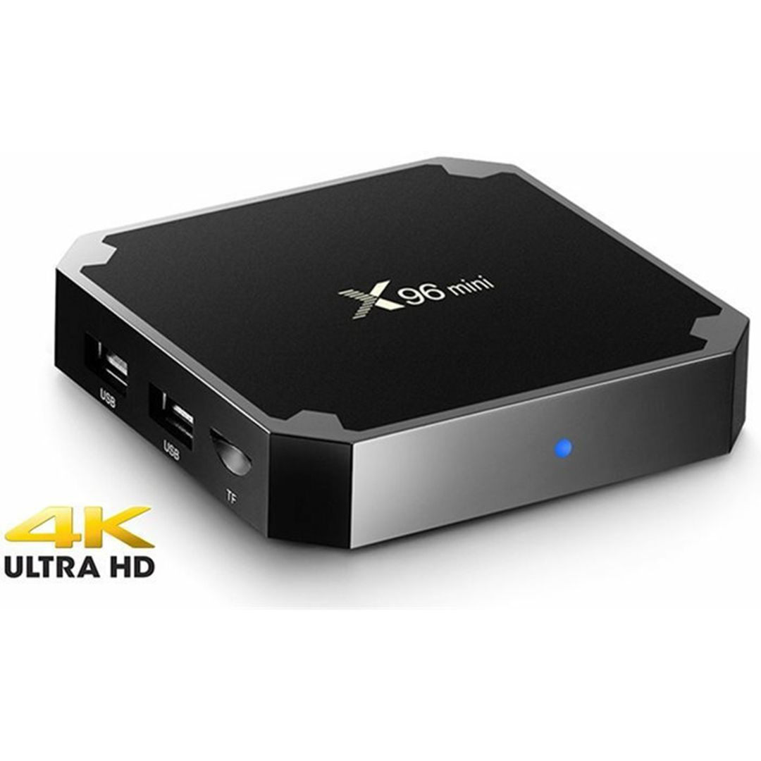 TV Box X96 Mini 4K UHD με WiFi USB 2.0 2GB RAM και 16GB Αποθηκευτικό Χώρο με Λειτουργικό Android 7.1