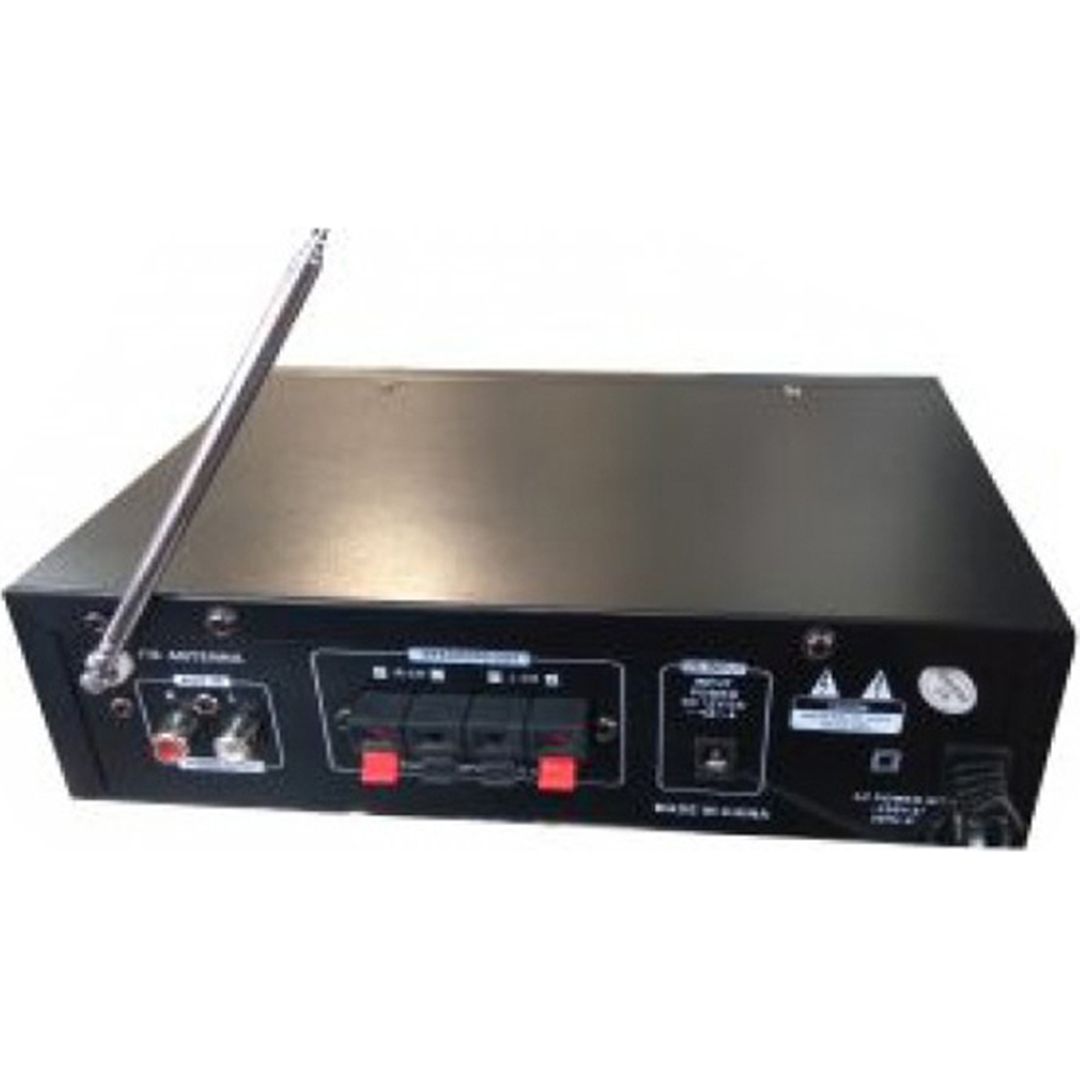 Ενισχυτής με λειτουργία Karaoke BT-306 σε Μαύρο Χρώμα