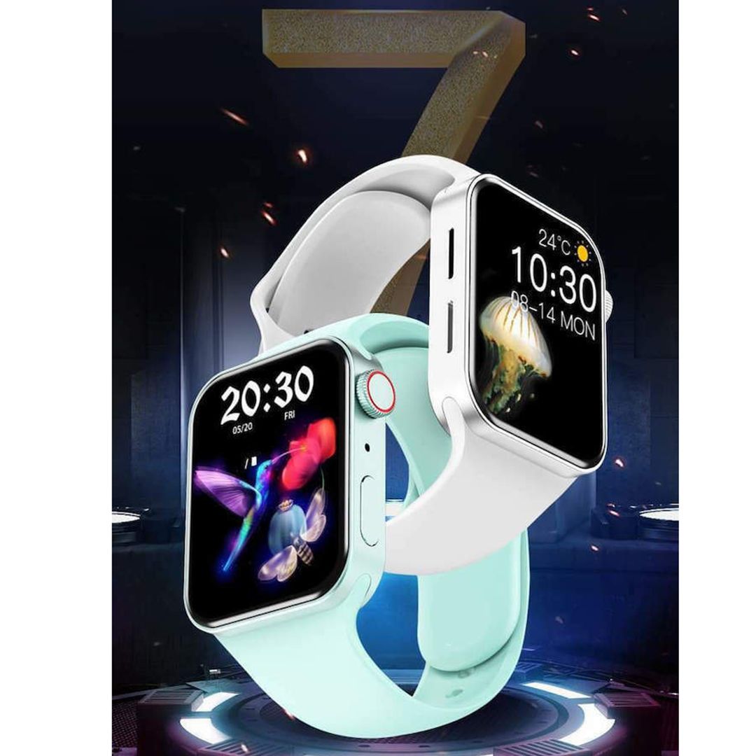 T100 Pro Smartwatch με παλμογράφο 45mm μπλε
