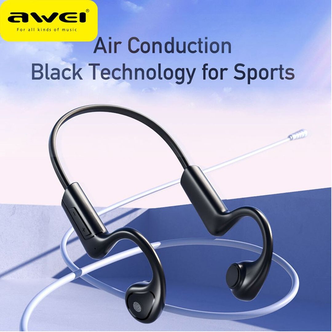 Awei A886 Pro In-ear Bluetooth Handsfree Ακουστικά με Αντοχή στον Ιδρώτα Μαύρα