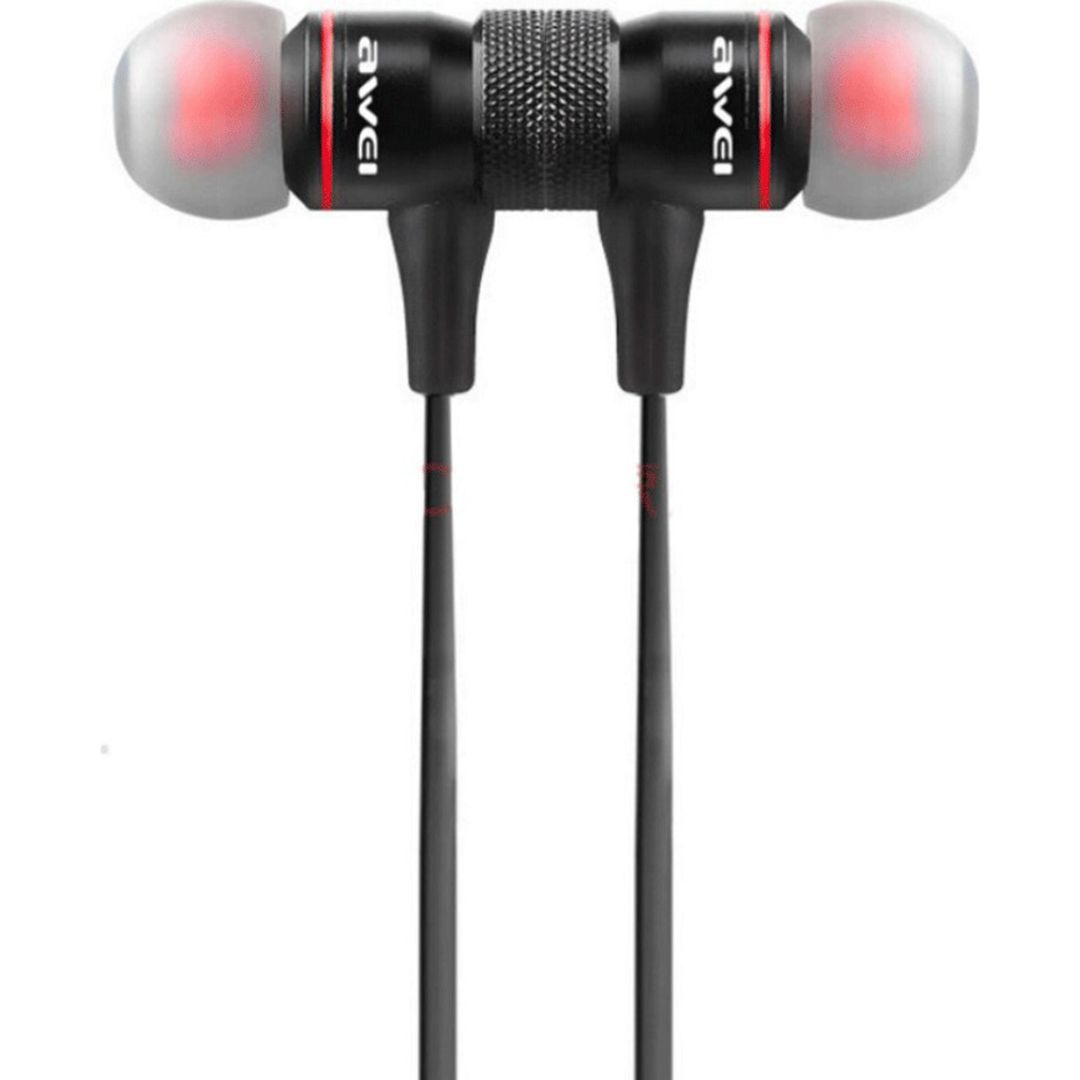 Awei A920BL In-ear Bluetooth Handsfree Ακουστικά με Αντοχή στον Ιδρώτα Μαύρα