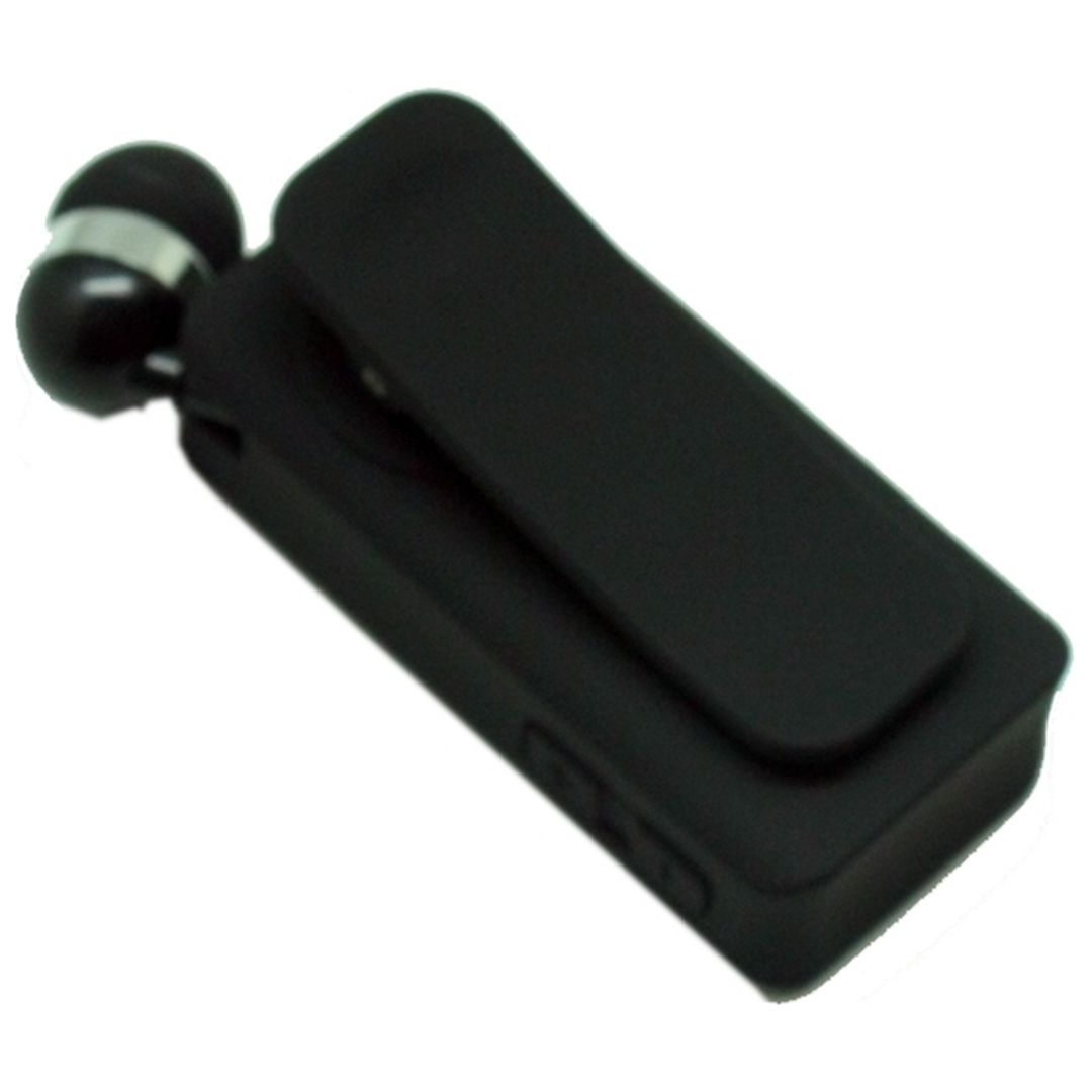 Ακουστικό Bluetooth Handsfree In-ear Πέτου με Δόνηση και Κλιπ K-35 Μαύρο