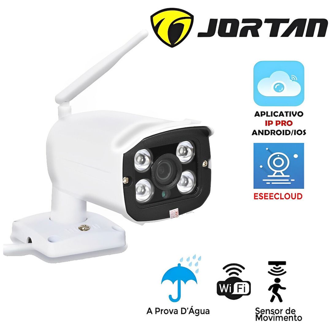 Jortan 82047WK IP Κάμερα Παρακολούθησης Wi-Fi HD Αδιάβροχη