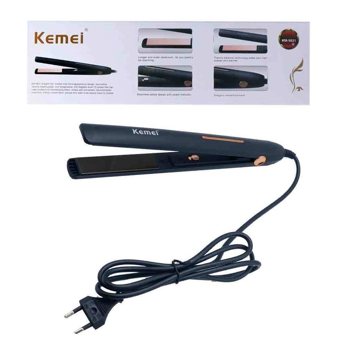 Kemei KM-9831 Πρέσα Μαλλιών με Κεραμικές Πλάκες 60W