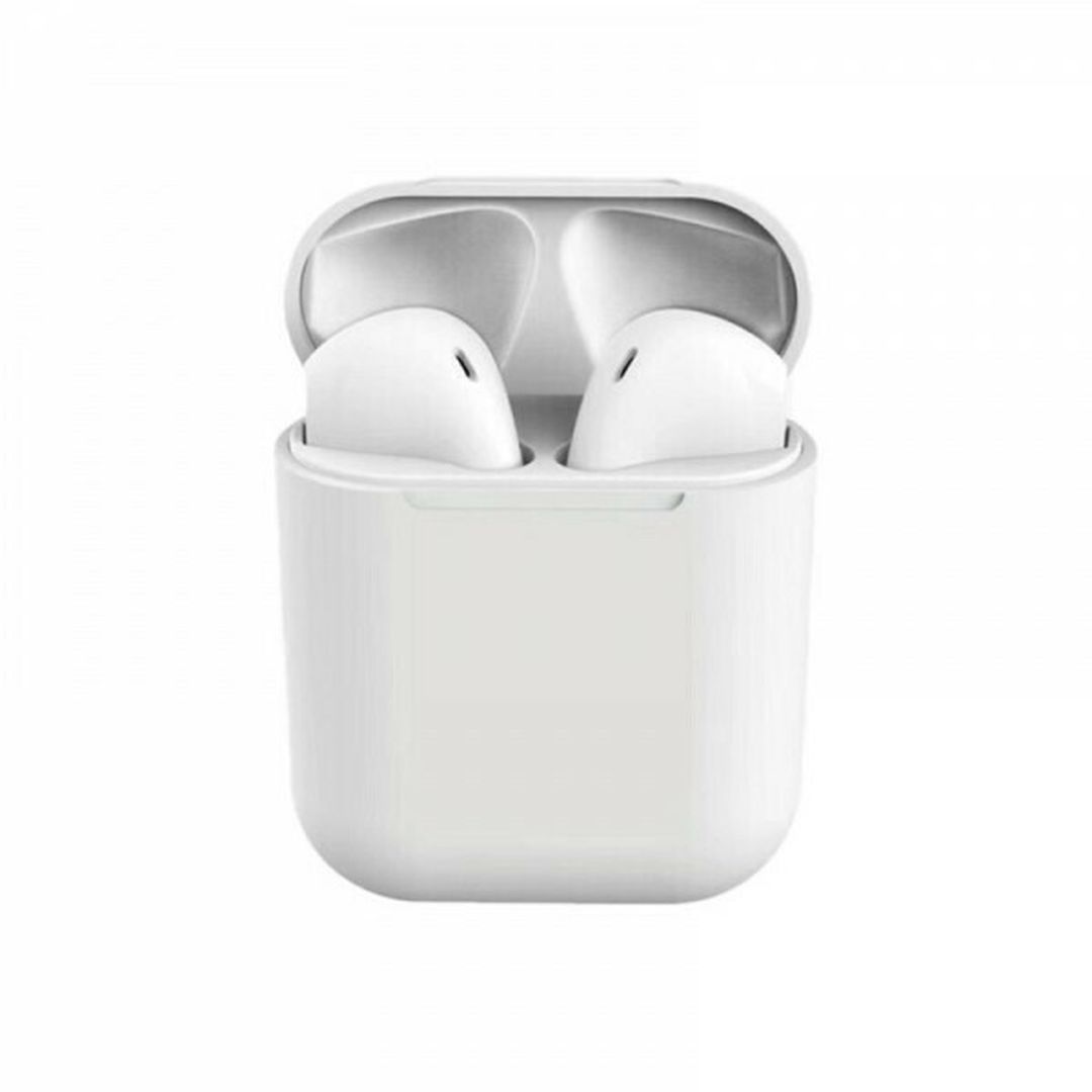 TWS i13 Earbud Bluetooth Handsfree Ακουστικά με Θήκη Φόρτισης Λευκά