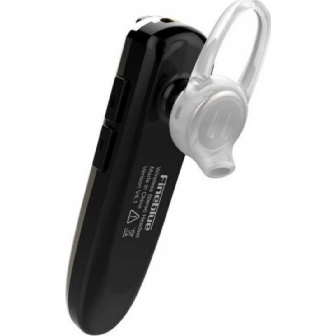 Fineblue HF-68 Earbud Bluetooth Handsfree Ακουστικό Μαύρο