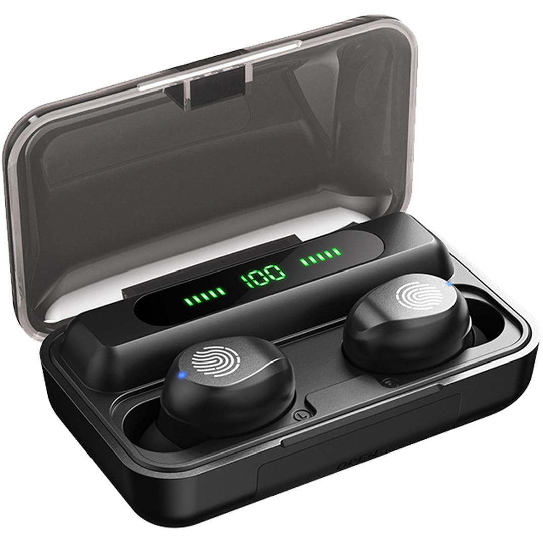 Remax Stereo Wireless True Stereo TWS-43 Earbud Bluetooth Handsfree Ακουστικά Black
