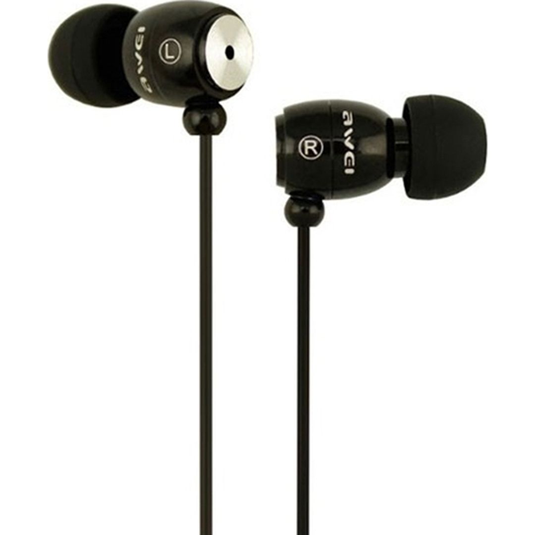 Awei ES-390i In-ear Handsfree με Βύσμα 3.5mm Μαύρο