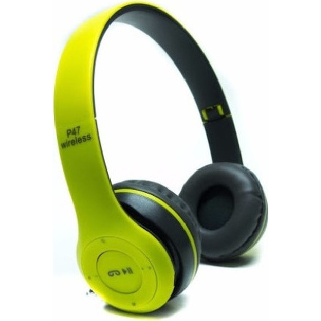 P47 Wireless BT Over Ear Ακουστικά Πράσινα