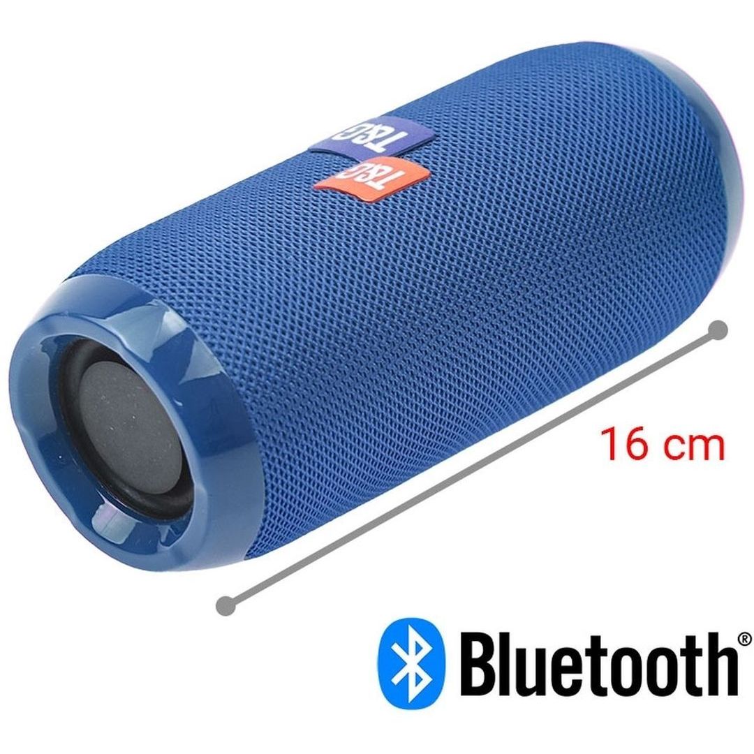T&G TG-106 Ηχείο Bluetooth 10W με Διάρκεια Μπαταρίας έως 2 ώρες Μπλε