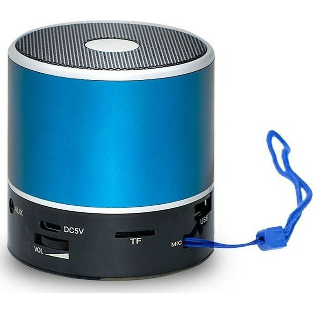 BT 068 Ηχείο Bluetooth 3W με Ραδιόφωνο και Διάρκεια Μπαταρίας έως 5 ώρες Μπλε