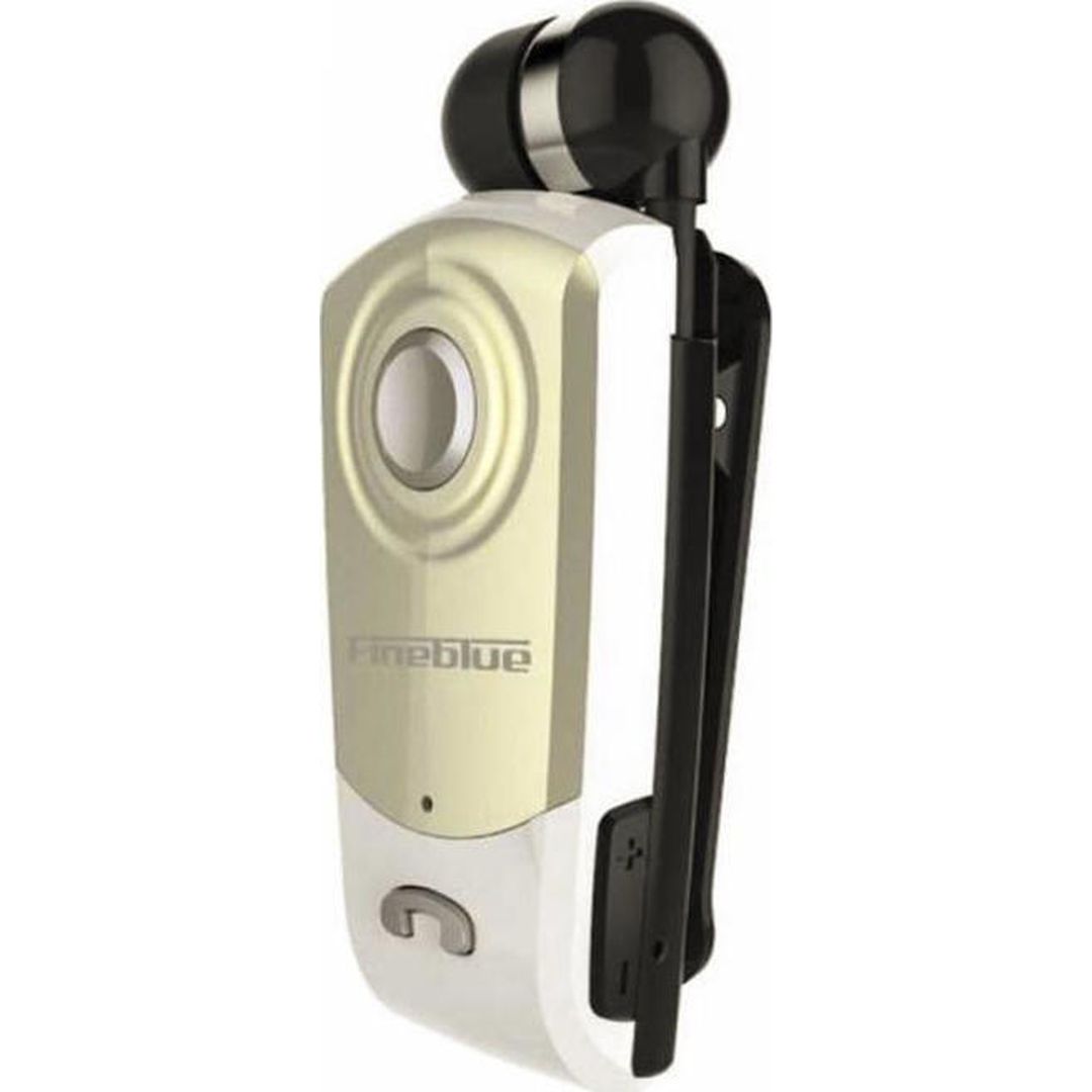 Fineblue F960 In-ear Bluetooth Handsfree Ακουστικό Πέτου Χρυσό