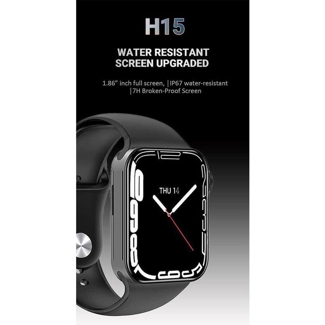 Awei H15 Smartwatch με Παλμογράφο (Μαύρο)