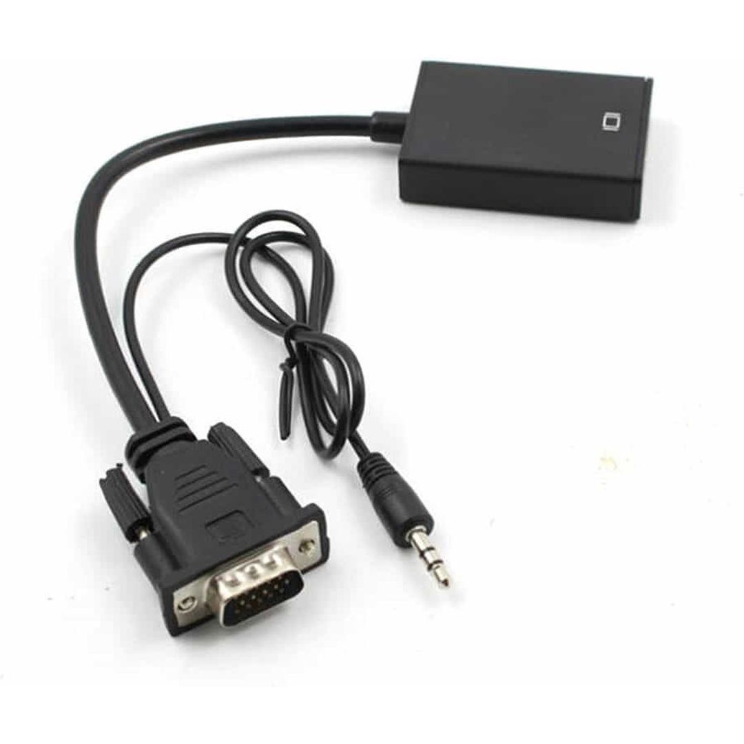 Μετατροπέας 3.5mm / VGA male σε HDMI female (Q-HD09)