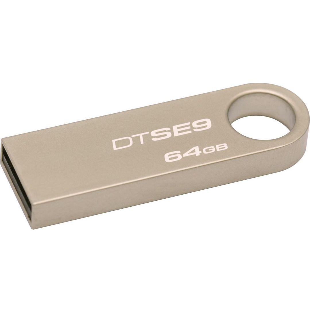 Kingston DataTraveler SE9 64GB USB 2.0 Stick Ασημί
