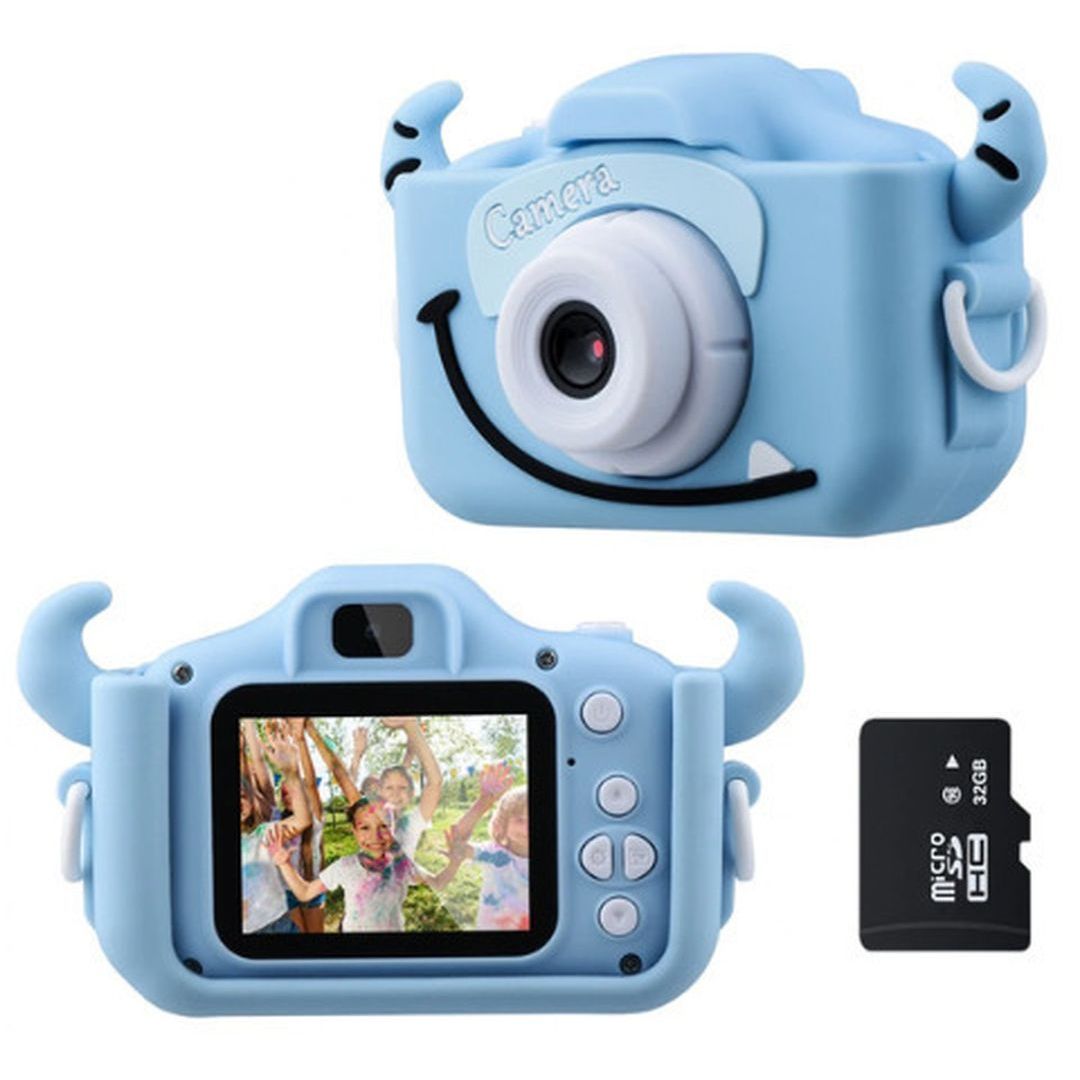 Q1 Kitty Kids Compact Φωτογραφική Μηχανή 12MP με Οθόνη 2