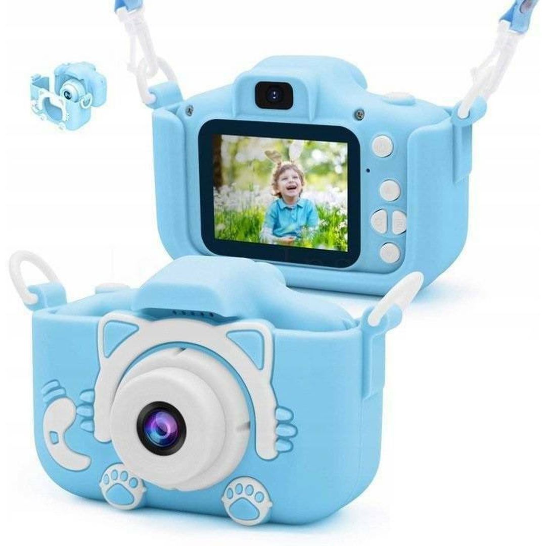 Q1 Kitty Kids Compact Φωτογραφική Μηχανή 12MP με Οθόνη 2