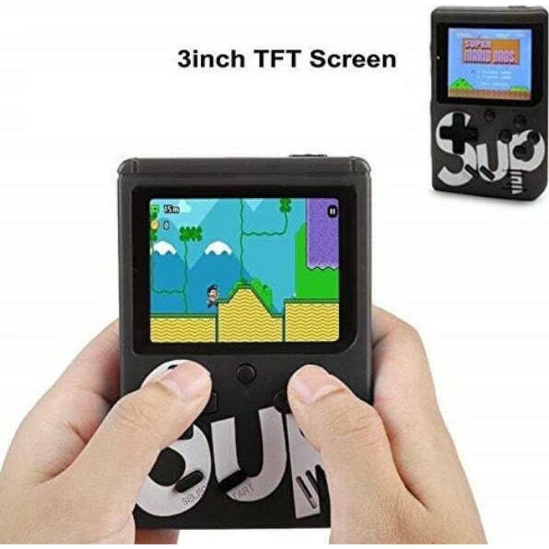 Ηλεκτρονική Παιδική Κονσόλα Χειρός Mini 8-Bit G3602 Μαύρη για 6+ Ετών