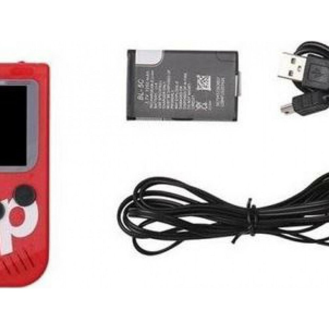 Ηλεκτρονική Παιδική Κονσόλα Χειρός Mini 8-Bit G3602 Κόκκινη για 6+ Ετών