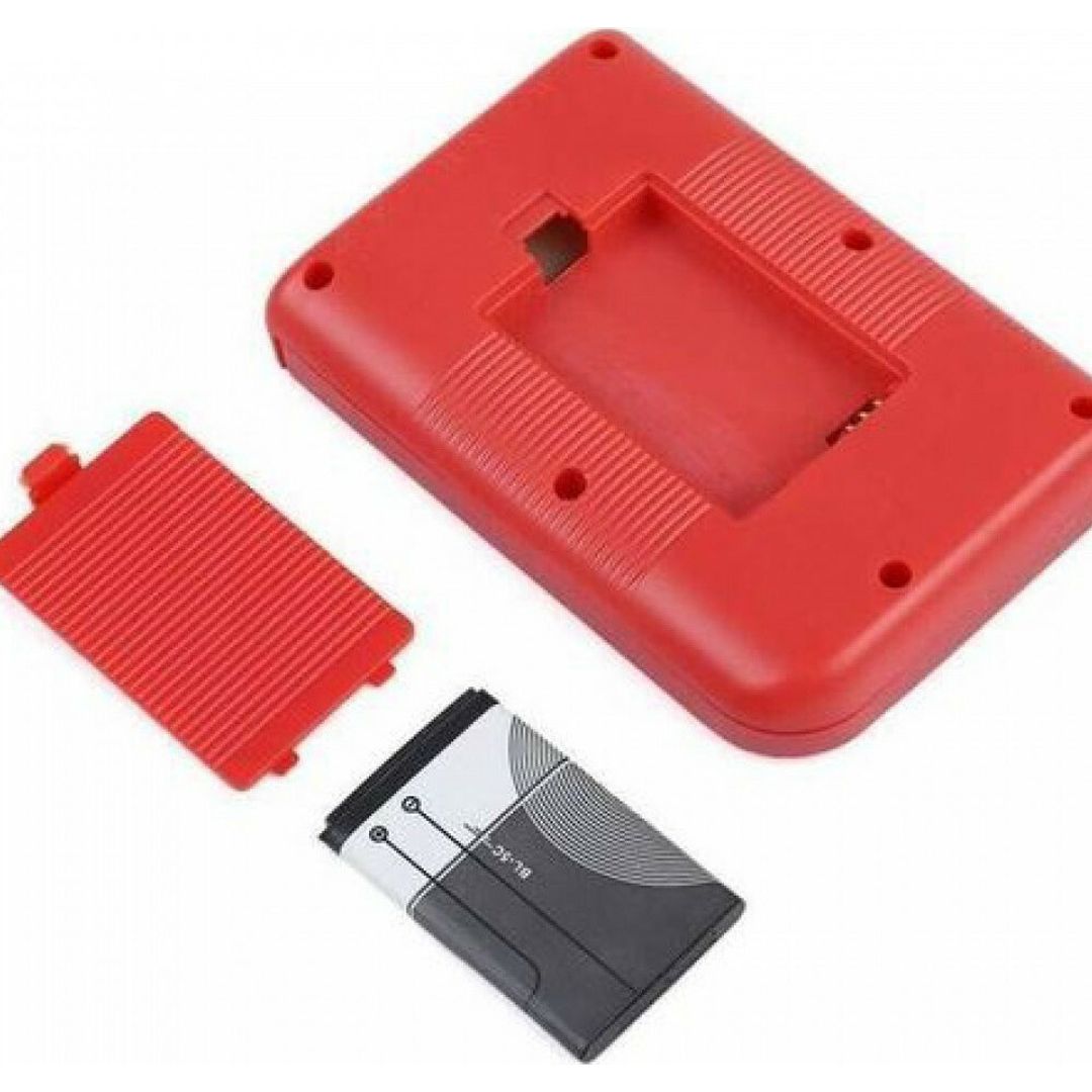 Ηλεκτρονική Παιδική Κονσόλα Χειρός Mini 8-Bit G3602 Κόκκινη για 6+ Ετών