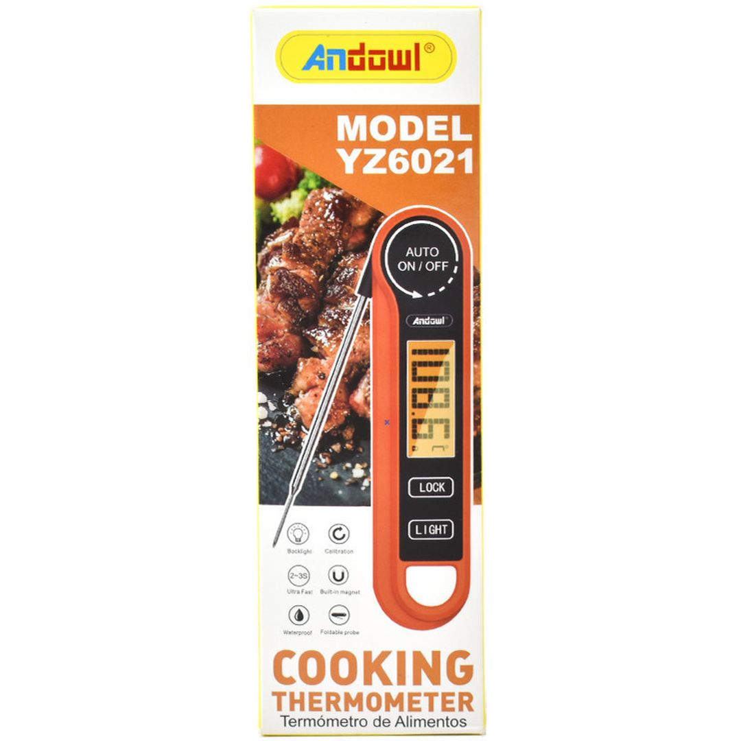 Andowl Ψηφιακό Θερμόμετρο Μαγειρικής με Ακίδα -50°C / +300°C YZ6021