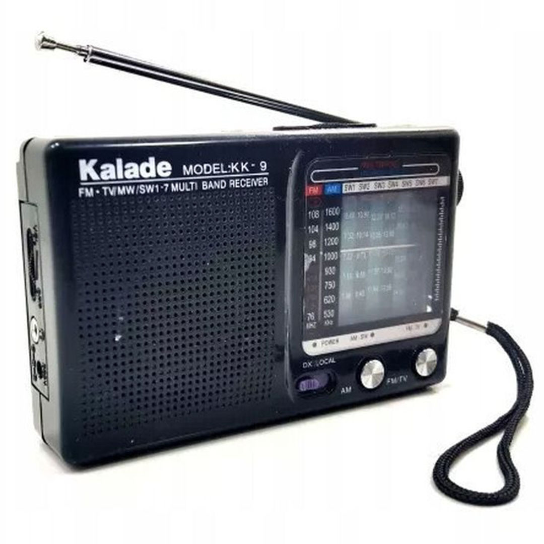 MK-KK9 Φορητό Ραδιόφωνο Επαναφορτιζόμενο με USB Μαύρο
