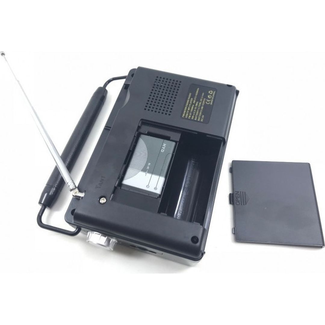 CMIK MK-116 Φορητό Ραδιόφωνο Επαναφορτιζόμενο με USB Μαύρο