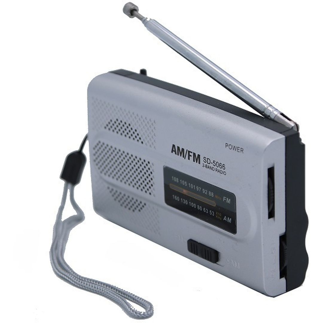 CMIK MK-228 Φορητό Ραδιόφωνο Μπαταρίας Ασημί