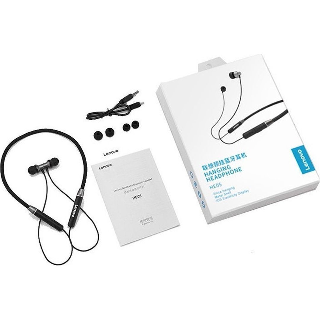 HE05 In-ear Bluetooth Handsfree Ακουστικά Μαύρα
