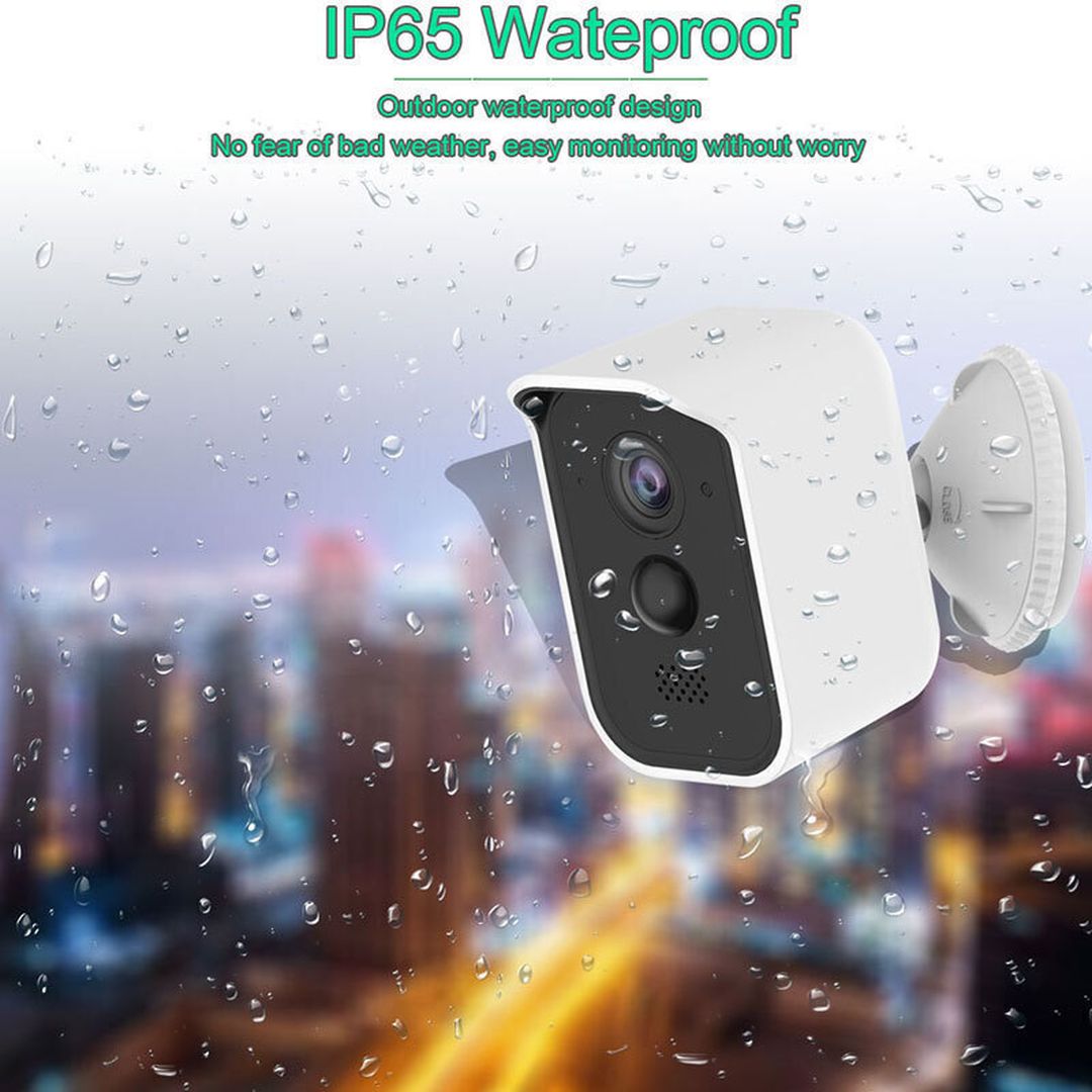 IP Κάμερα Παρακολούθησης Wi-Fi 1080p Full HD Αδιάβροχη Μπαταρίας με Αμφίδρομη Επικοινωνία 809