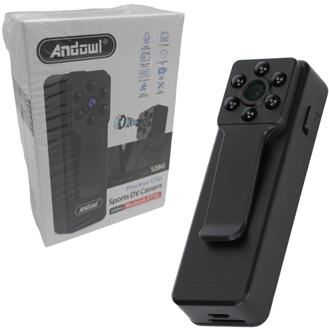Andowl Q-SY56 Action Camera Full HD (1080p) Μαύρη