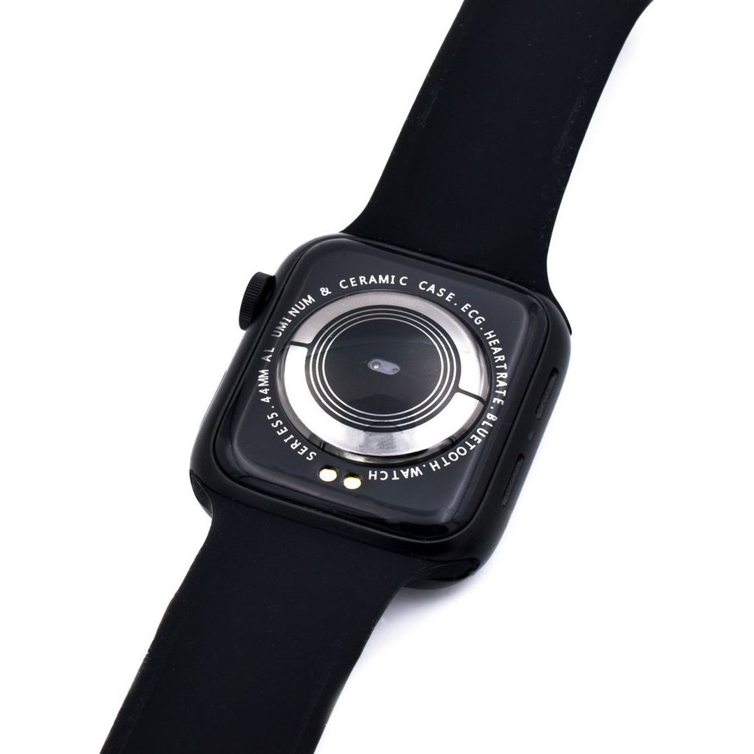 K90 45mm Smartwatch με Παλμογράφο (Μαύρο)