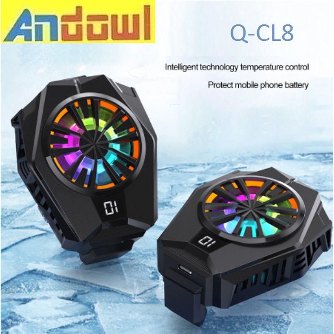 Andowl Q-CL8 Ανεμιστηράκι Κινητού για 6.5