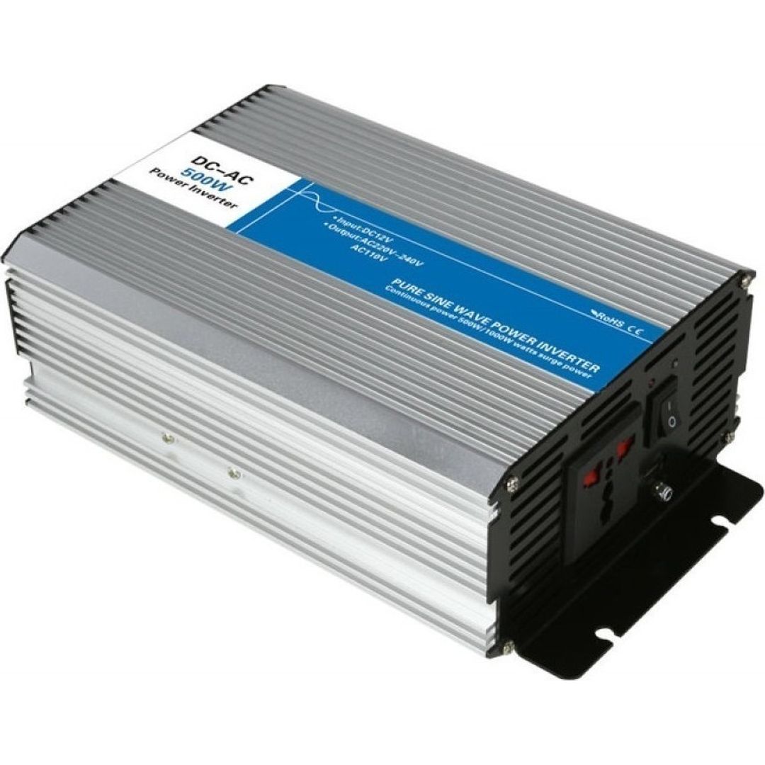 Doxin DX-500P Inverter Καθαρού Ημιτόνου 500W 12V Μονοφασικό