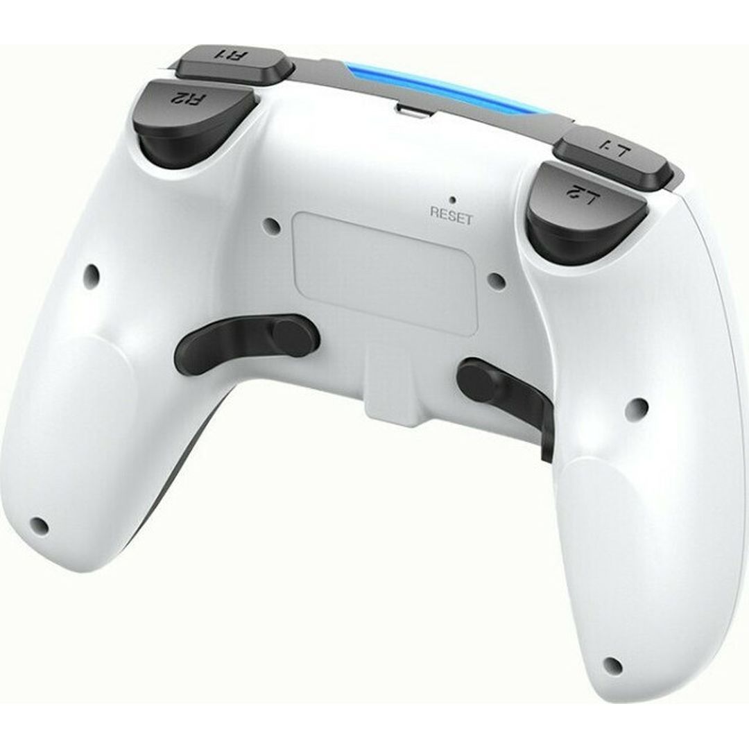 P-02 Ασύρματο Gamepad για PS4 Λευκό