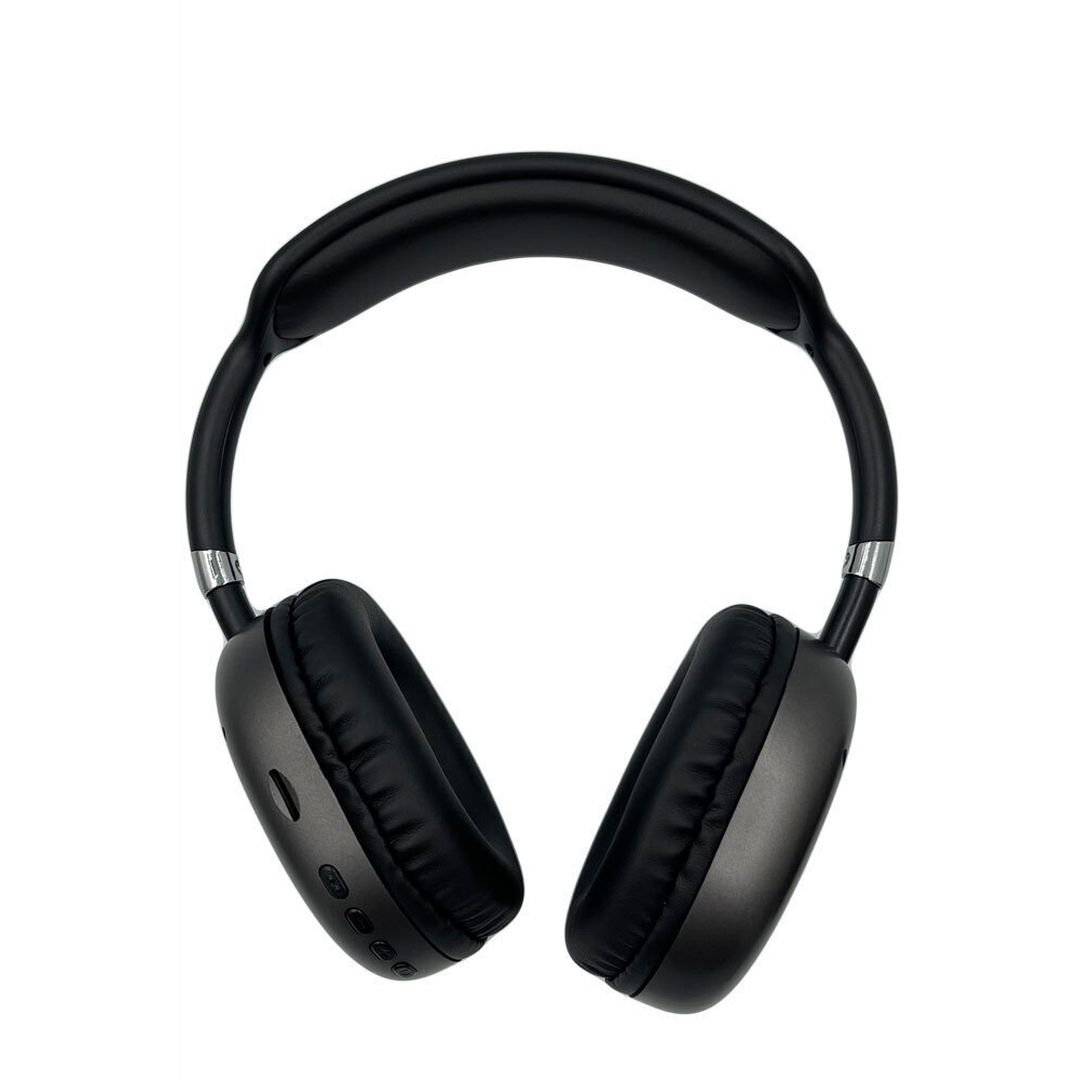 Andowl Q-MAX10 Ασύρματα Bluetooth Over Ear Ακουστικά με 12 ώρες Λειτουργίας Γκρι