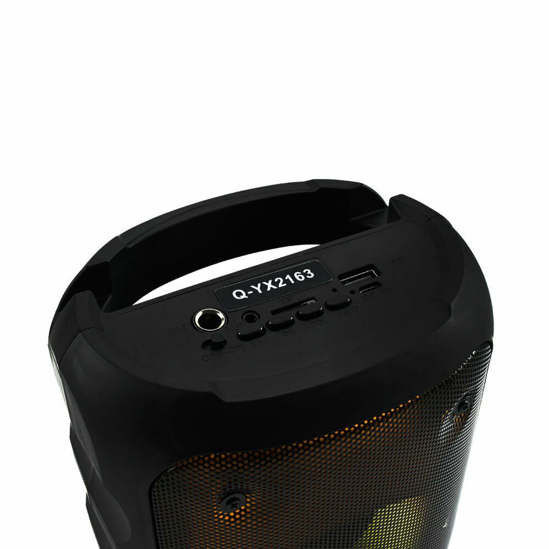 Andowl Q-YX2163 Ηχείο Bluetooth 5W με Ραδιόφωνο και Διάρκεια Μπαταρίας έως 3 ώρες Μαύρο