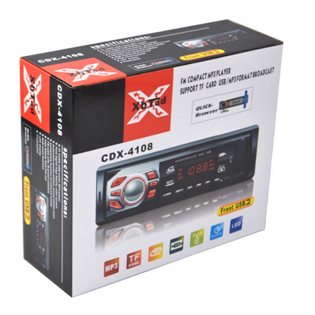 CDX-4108 XbTQD Ηχοσύστημα Αυτοκινήτου (USB/AUX) 3447