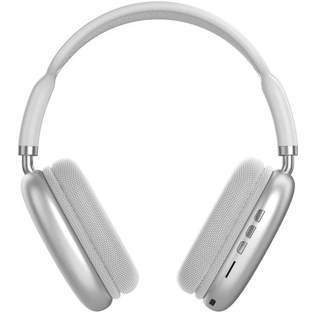 Ασύρματα Bluetooth Over Ear ακουστικά P9 Ασημί