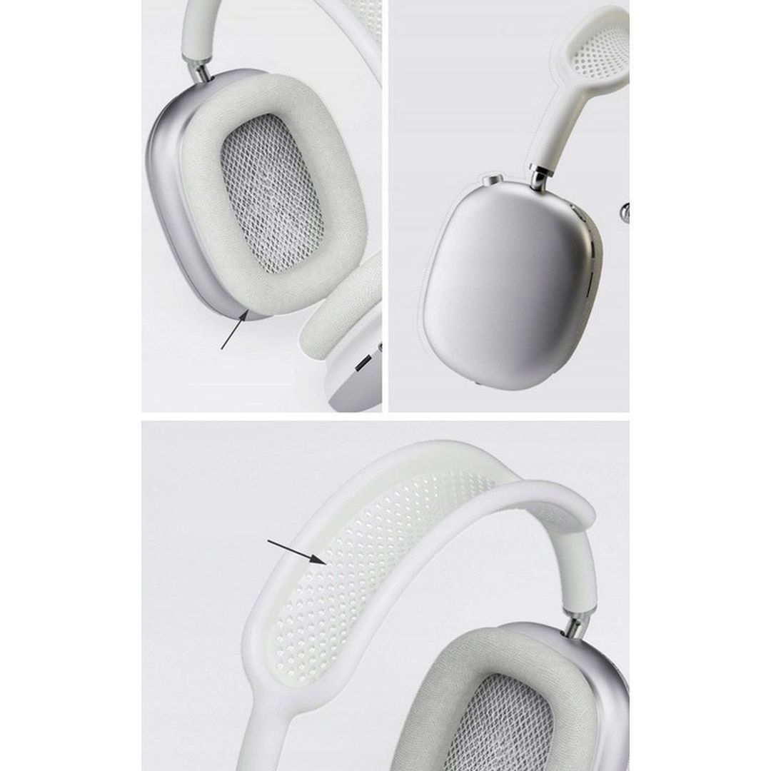 Ασύρματα Bluetooth Over Ear ακουστικά P9 Ασημί