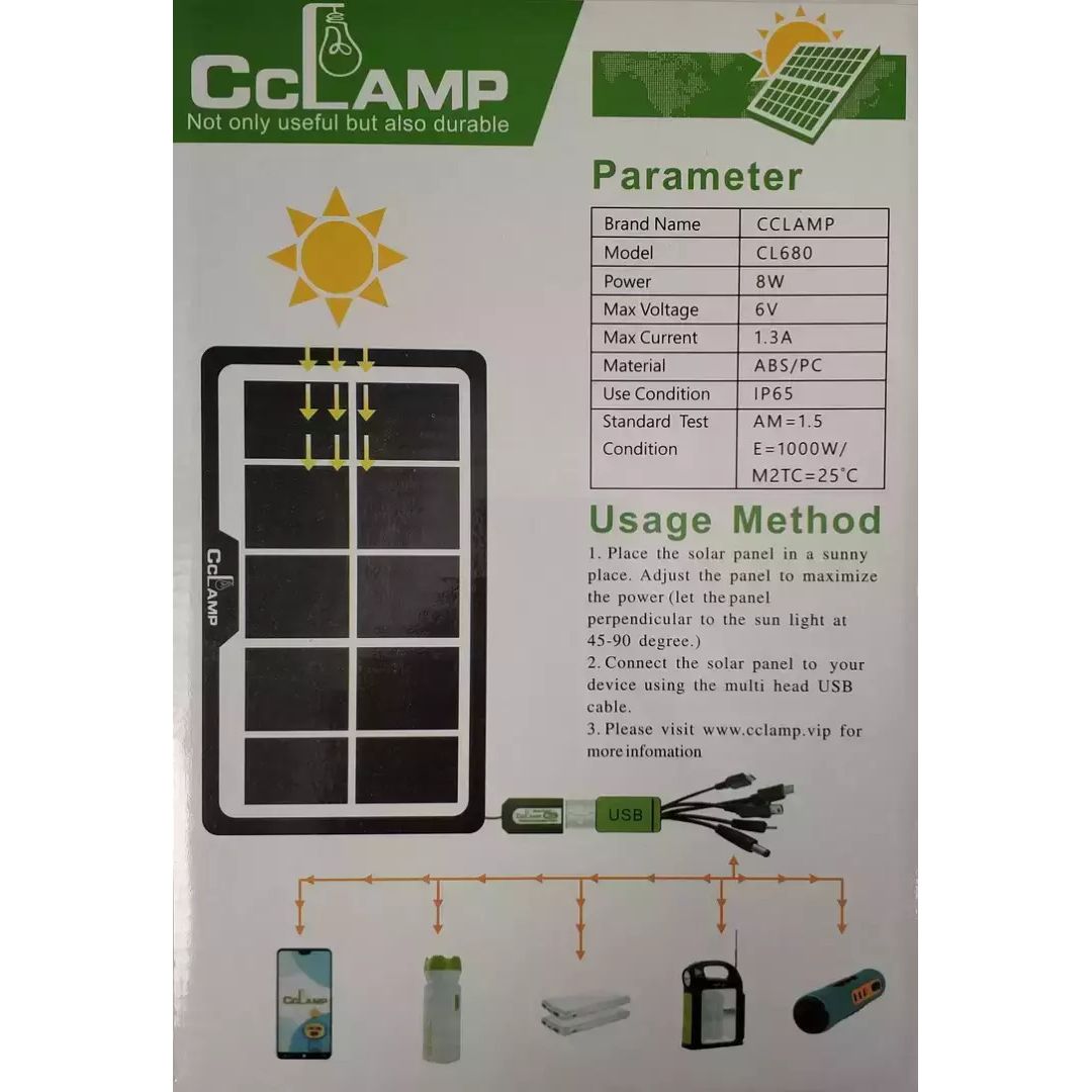 CL-680 Ηλιακό Κιτ Φόρτισης