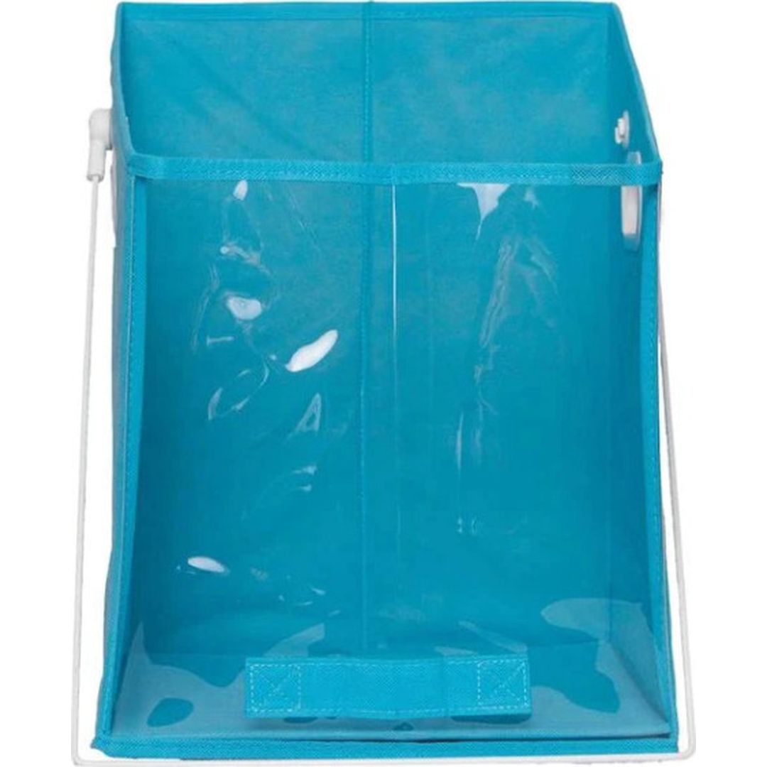 Closet Caddy Πλαστικό Κουτί Αποθήκευσης Ρούχων σε Μπλε Χρώμα 30.5x30.5x41cm 04007TSW00CL