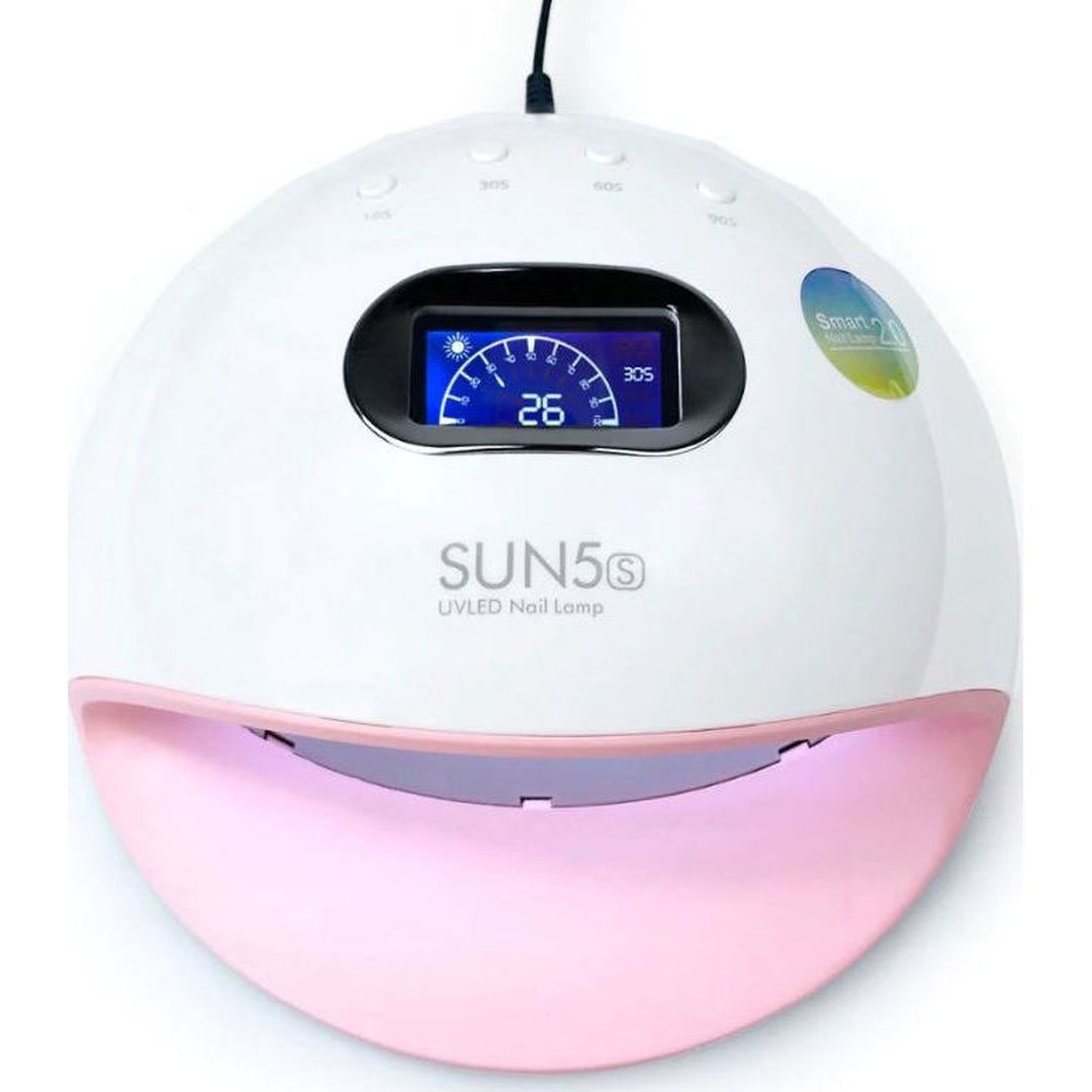 Φουρνάκι Νυχιών Sun 5S Pink/White UV / LED 72W