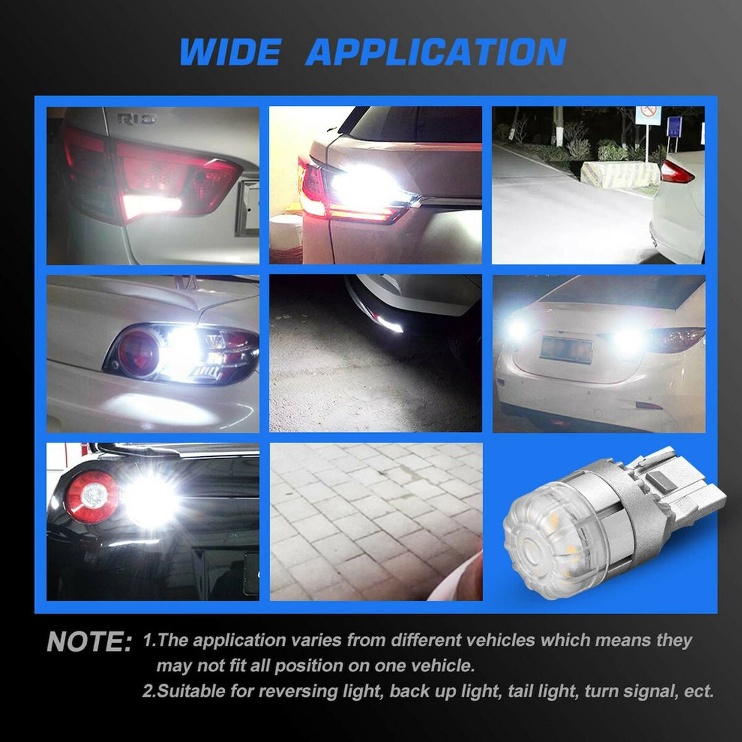 NovSight Λάμπες Αυτοκινήτου & Μοτοσυκλέτας T20 LED 6500K Ψυχρό Λευκό 12V 9W 2τμχ A500 SL2 7440W